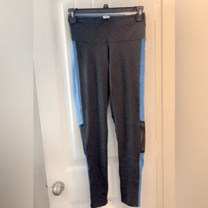 PINK Victoria Secret Yoga Pants Dark Gray & Blue Medium